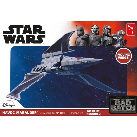 Star Wars : The Bad Batch Havoc Marauder 1/144 AMT AMT1348/12 - 1 AMT1348/12-Star Wars : The Bad Batch Havoc Marauder 1/144 AMT - AMT1348/12