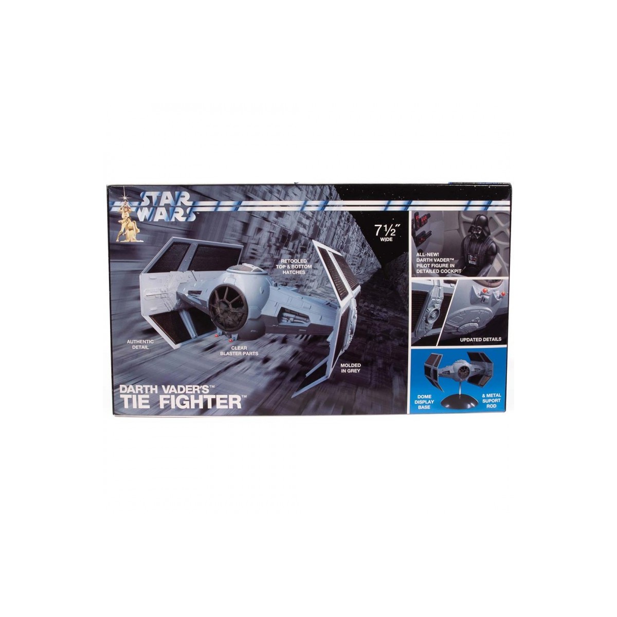 Star Wars: A New Hope Darth Vader TIE Fighter 1/32 MPC  MPC952/12 - 5