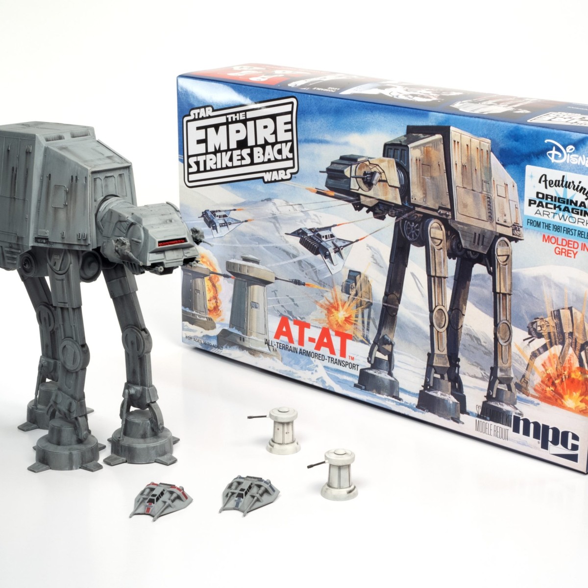 Star Wars: The Empire Strikes Back AT-AT 1/100 MPC MPC950/12 - 2
