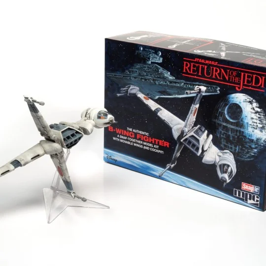 Star Wars : Le retour du Jedi B-wing Fighter 1/144 MPC MPC949/12 - 2 MPC949/12-Star Wars : Le retour du Jedi B-wing Fighter 1/144 MPC - MPC949/12