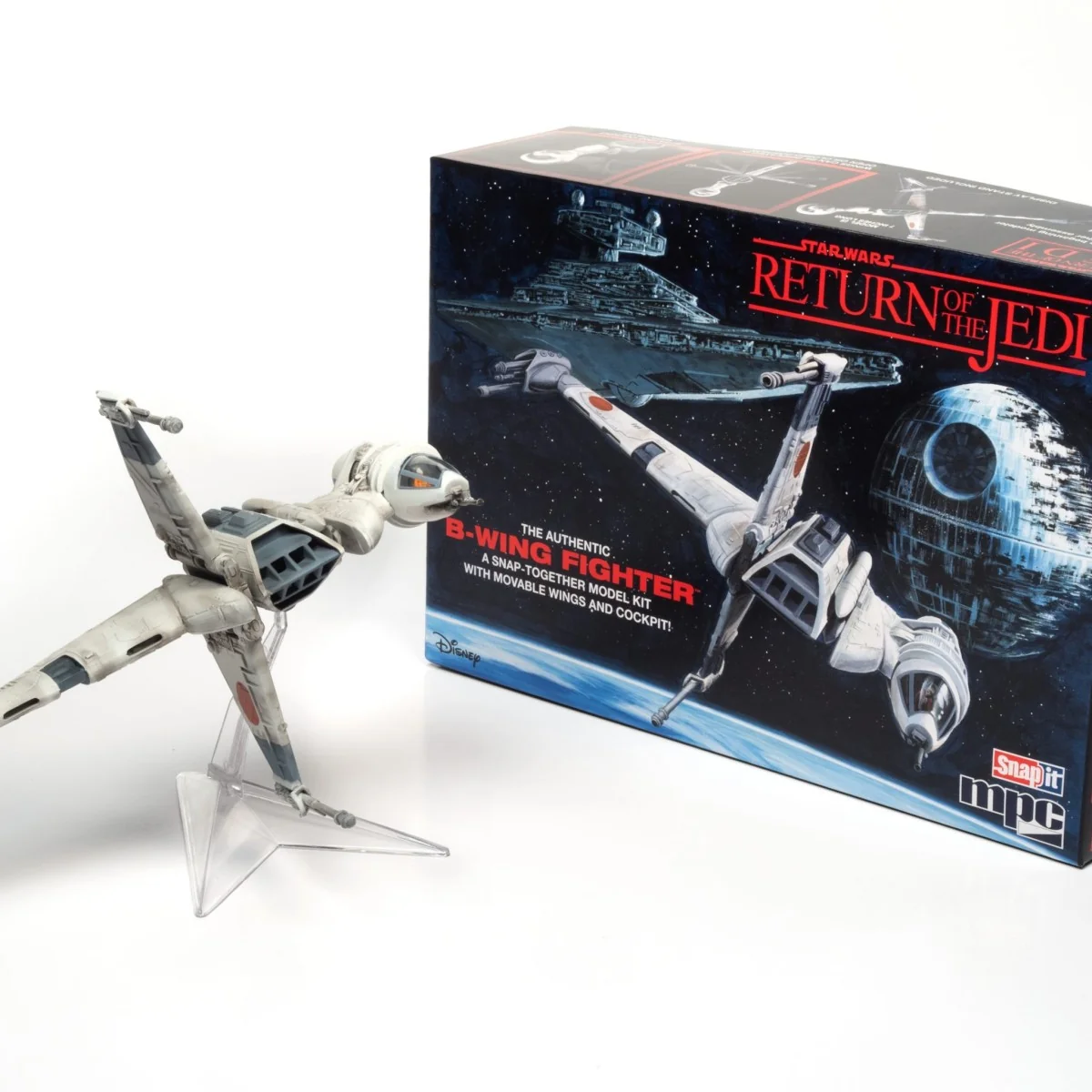 Star Wars : Le retour du Jedi B-wing Fighter 1/144 MPC MPC949/12 - 2 Star Wars : Le retour du Jedi B-wing Fighter 1/144 MPC MPC949/12 - 2