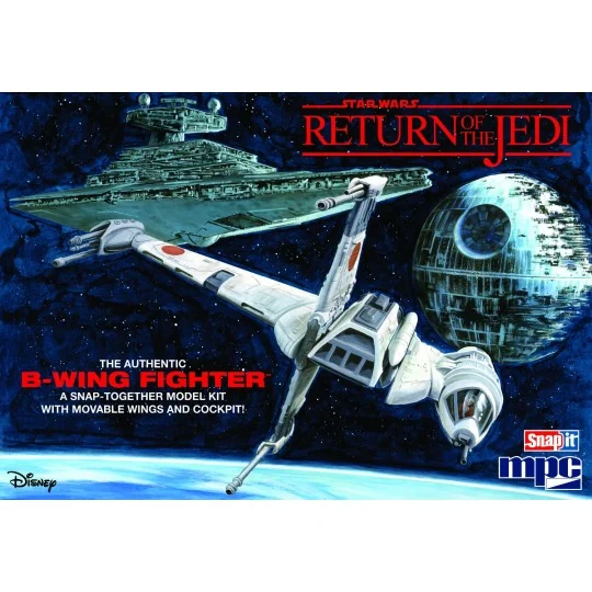 Star Wars : Le retour du Jedi B-wing Fighter 1/144 MPC MPC949/12 - 1 MPC949/12-Star Wars : Le retour du Jedi B-wing Fighter 1/144 MPC - MPC949/12