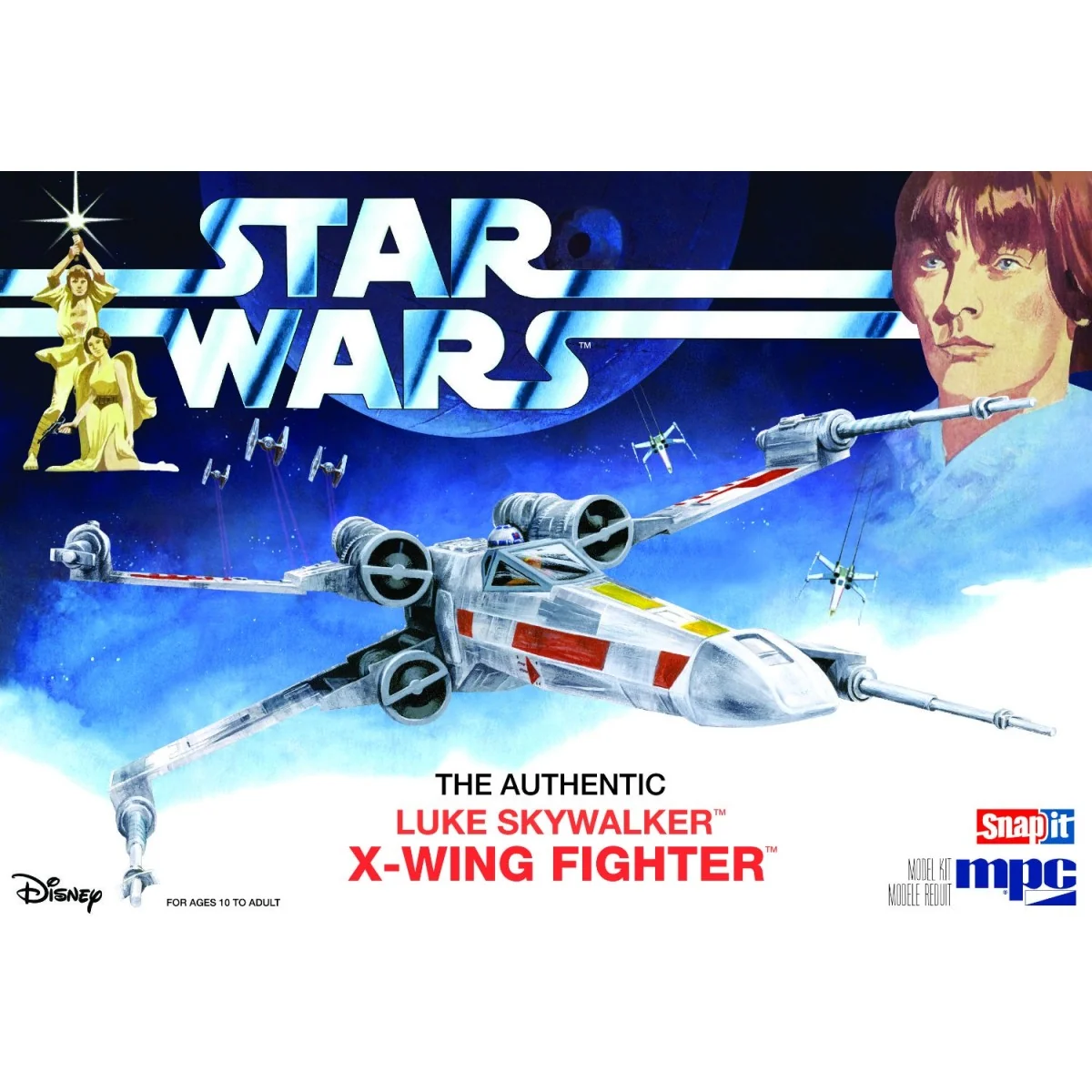 Star Wars: A New Hope X-wing Fighter 1/64 MPC MPC948/12 - 1 Star Wars: A New Hope X-wing Fighter 1/64 MPC MPC948/12 - 1