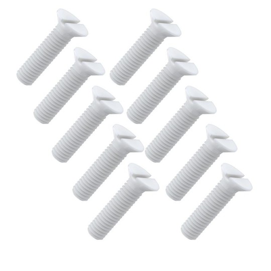 S04510752-Vis nylon tête fraisée 4x30mm (10) A2Pro - S04510752