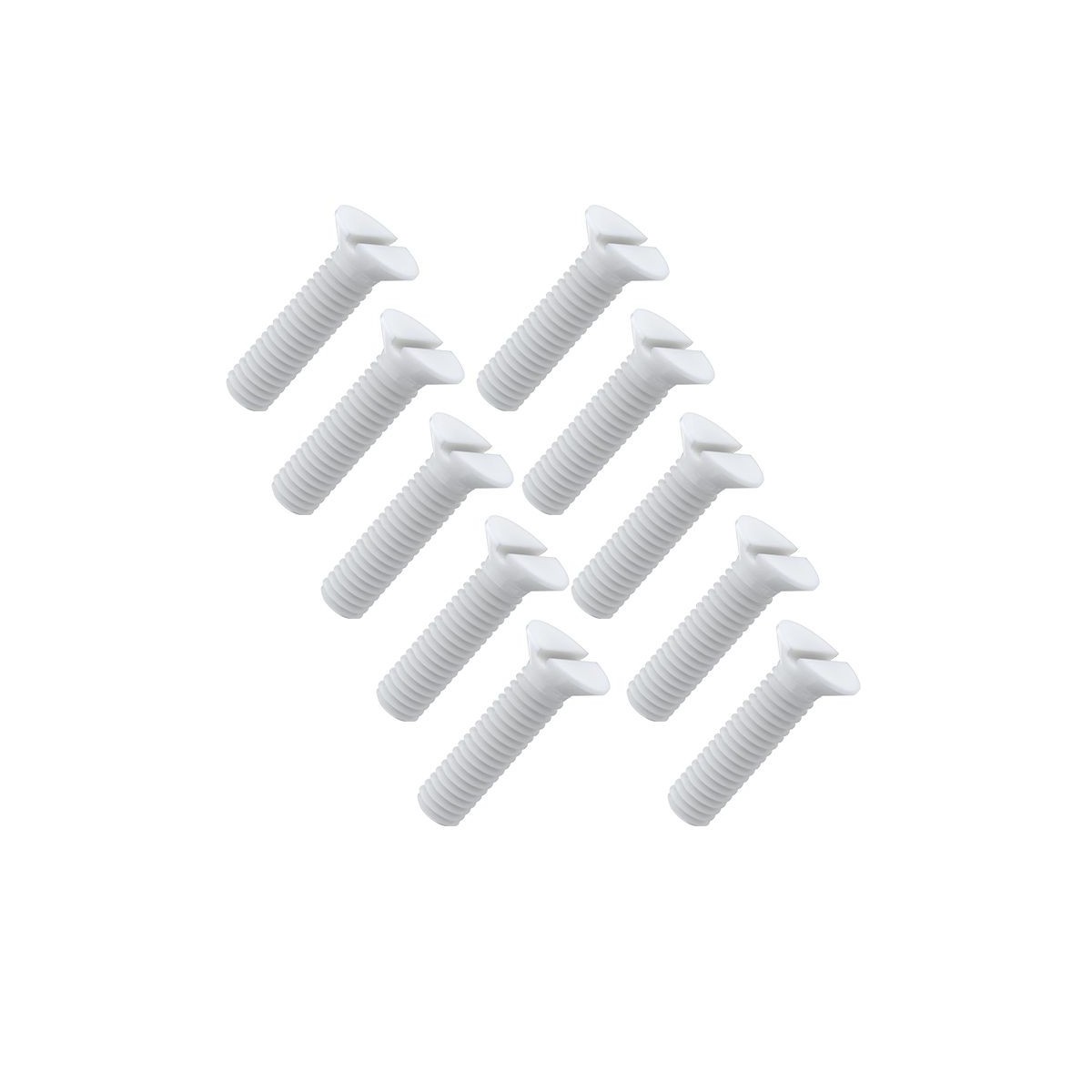 Nylon countersunk head screw 4x30mm (10) A2Pro A2Pro S04510752 - 1 Nylon countersunk head screw 4x30mm (10) A2Pro A2Pro S04510752 - 1