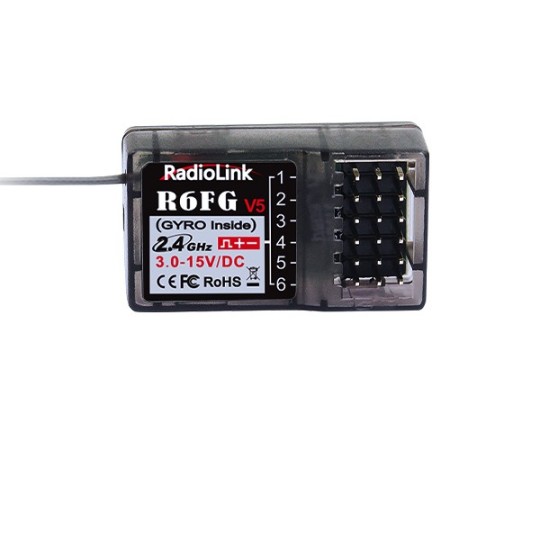 RDL-RC4GS-V3-SET-Radio RC4GS V3 2.4Ghz 5 voies + R6FG RadioLink
