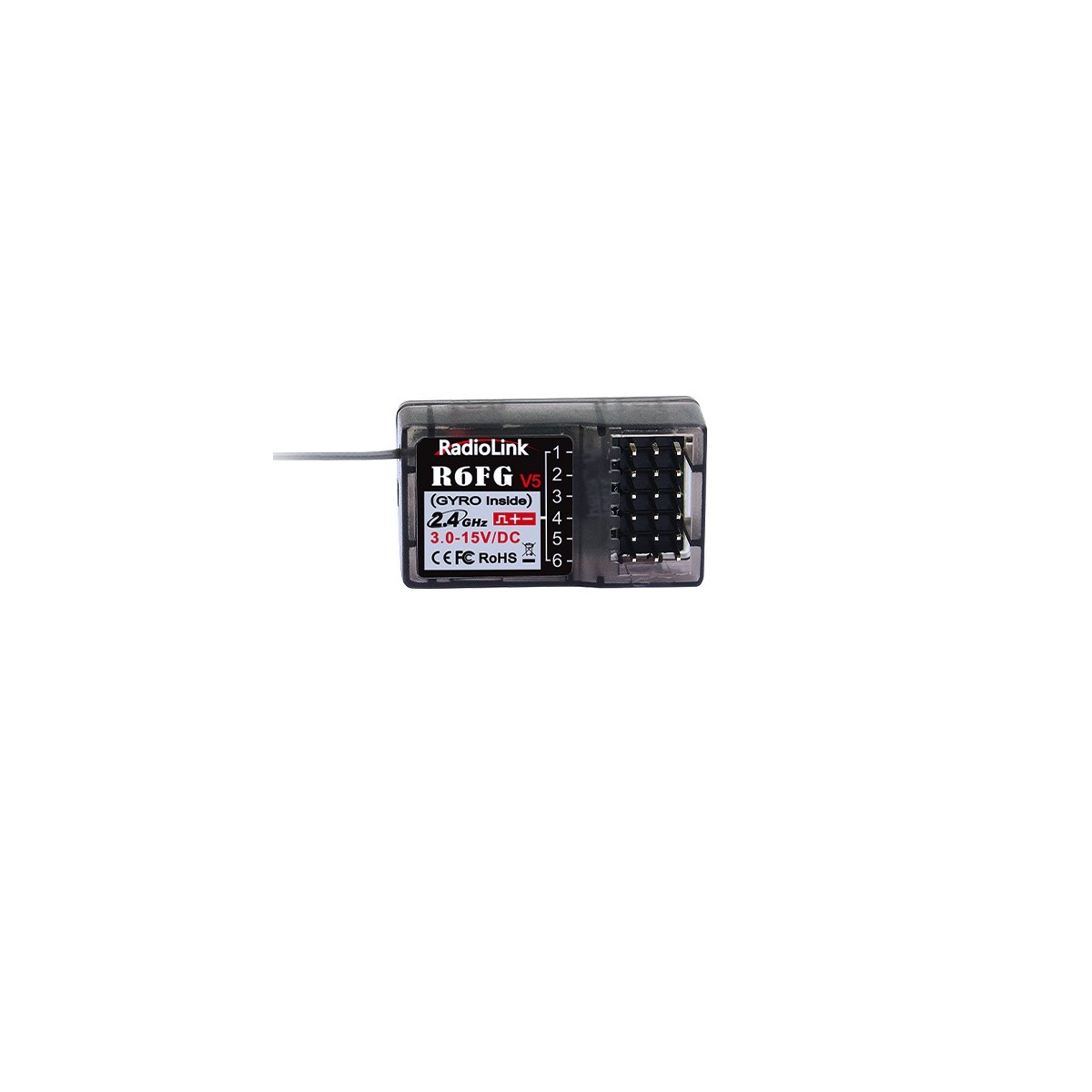 Radio RC4GS V3 2.4Ghz 5 voies + R6FG RadioLink RadioLink RDL-RC4GS-V3-SET - 2