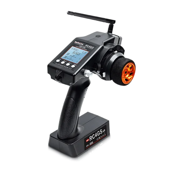 Radio RC4GS V3 2.4Ghz 5 channels + R6FG RadioLink RadioLink RDL-RC4GS-V3-SET - 3 RDL-RC4GS-V3-SET-Radio RC4GS V3 2.4Ghz 5 channels + R6FG RadioLink - RDL-RC4GS-V3-SET