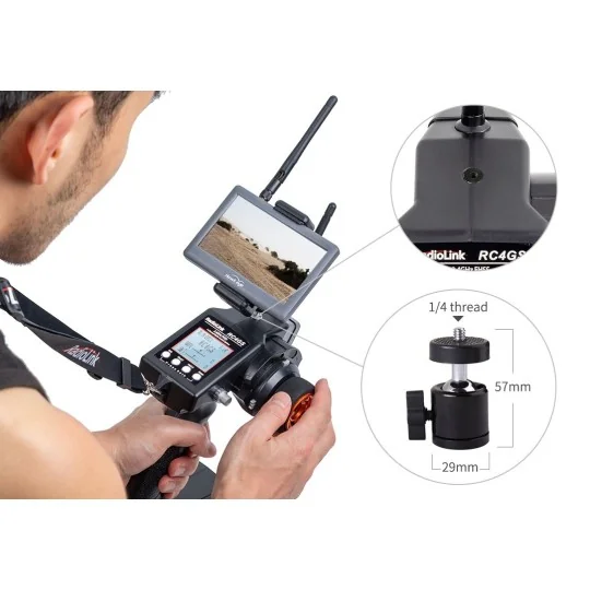 Radio RC4GS V3 2.4Ghz 5 channels + R6FG RadioLink RadioLink RDL-RC4GS-V3-SET - 5 RDL-RC4GS-V3-SET-Radio RC4GS V3 2.4Ghz 5 channels + R6FG RadioLink - RDL-RC4GS-V3-SET