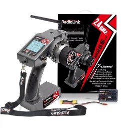 Radio RC6GS V3 2.4Ghz 7 voies + R7FG RadioLink RadioLink RDL-RC6GS-V3-SET - 1