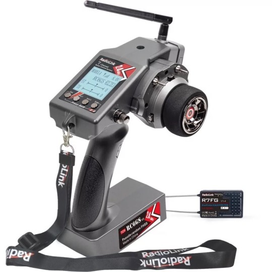 RDL-RC6GS-V3-SET-Radio RC6GS V3 2.4Ghz 7 voies + R7FG RadioLink