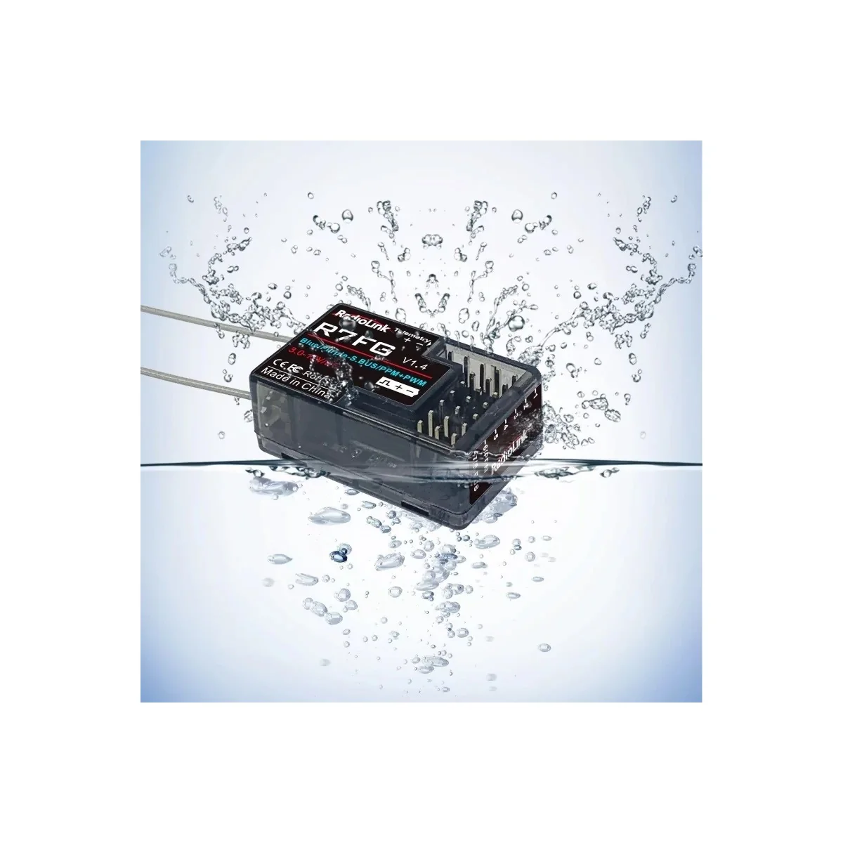Radio RC6GS V3 2.4Ghz 7 channels + R7FG RadioLink RadioLink RDL-RC6GS-V3-SET - 3