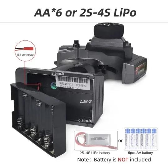 RDL-RC6GS-V3-SET-Radio RC6GS V3 2.4Ghz 7 channels + R7FG RadioLink