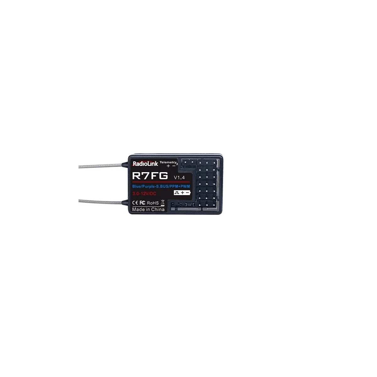 Radio RC6GS V3 2.4Ghz 7 channels + R7FG RadioLink RadioLink RDL-RC6GS-V3-SET - 9