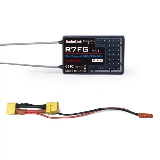 Récepteur surface 7 voies R7FG V1.4 RadioLink RadioLink RDL-0-R7FG - 2 RDL-0-R7FG-Récepteur surface 7 voies R7FG V1.4 RadioLink - RDL-0-R7FG