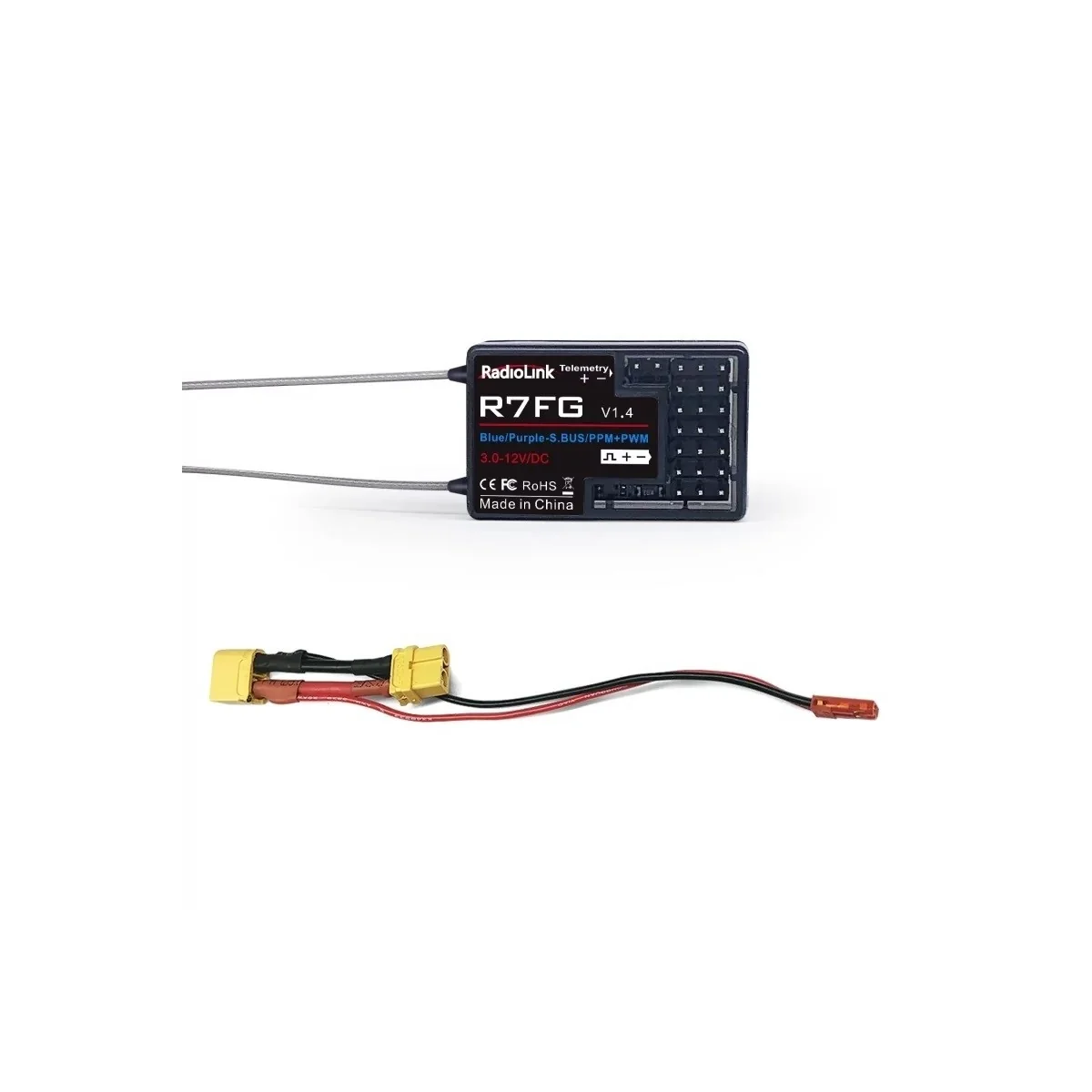 Récepteur surface 7 voies R7FG V1.4 RadioLink RadioLink RDL-0-R7FG - 2 Récepteur surface 7 voies R7FG V1.4 RadioLink RadioLink RDL-0-R7FG - 2