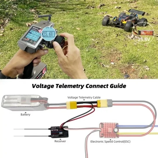 R7FG V1.4 RadioLink 7-Way Surface Receiver RadioLink RDL-0-R7FG - 4 RDL-0-R7FG-R7FG V1.4 RadioLink 7-Way Surface Receiver - RDL-0-R7FG