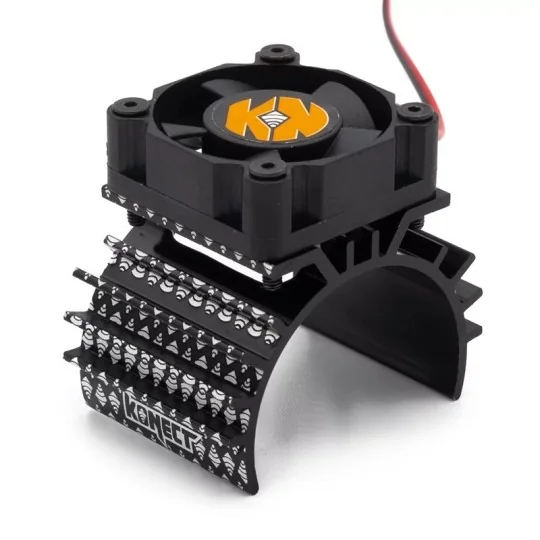 KN-FANH363030-Aluminium motor fan bracket diam. 36mm + Konect Fan - KN-FANH363030