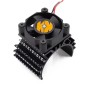 KN-FANH363030-Aluminium motor fan bracket diam. 36mm + Konect Fan - KN-FANH363030