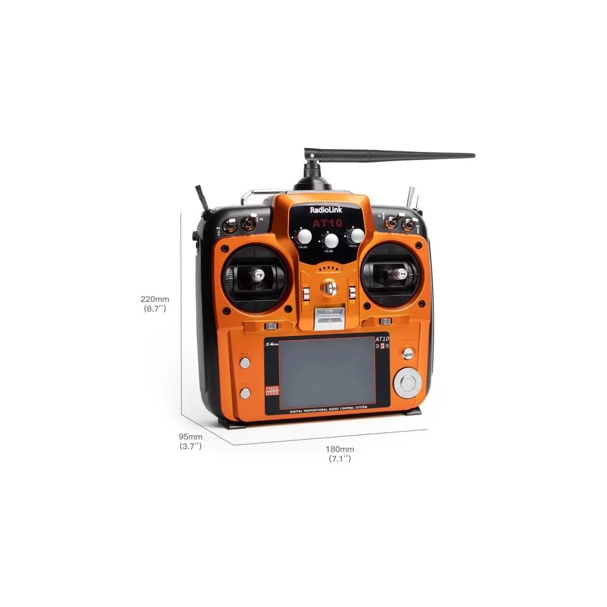 12-way AT10II 2.4Ghz Radio + R12DS + PRM-01 RadioLink RadioLink RDL-AT10II-SET - 2 12-way AT10II 2.4Ghz Radio + R12DS + PRM-01 RadioLink RadioLink RDL-AT10II-SET - 2