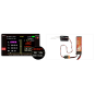 RDL-AT10II-SET-Radio AT10II 2.4Ghz 12 voies + R12DS + PRM-01 RadioLink - RDL-AT10II-SET
