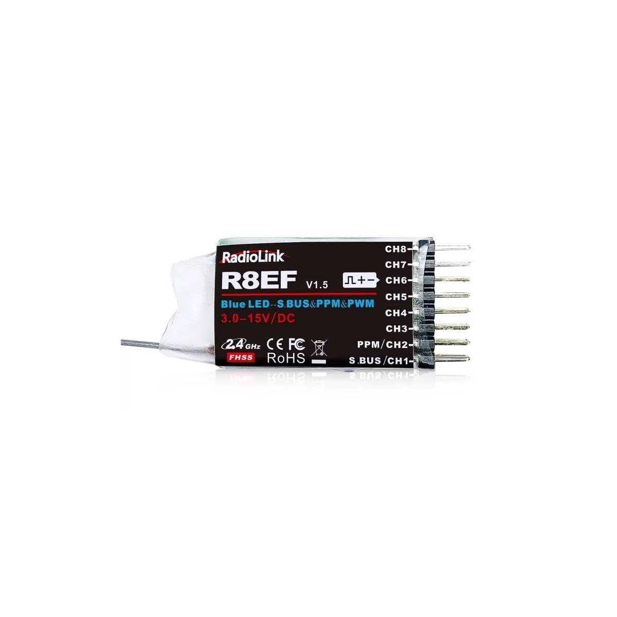 Récepteur 8 voies R8EF RadioLink RadioLink RDL-0-R8EF - 1