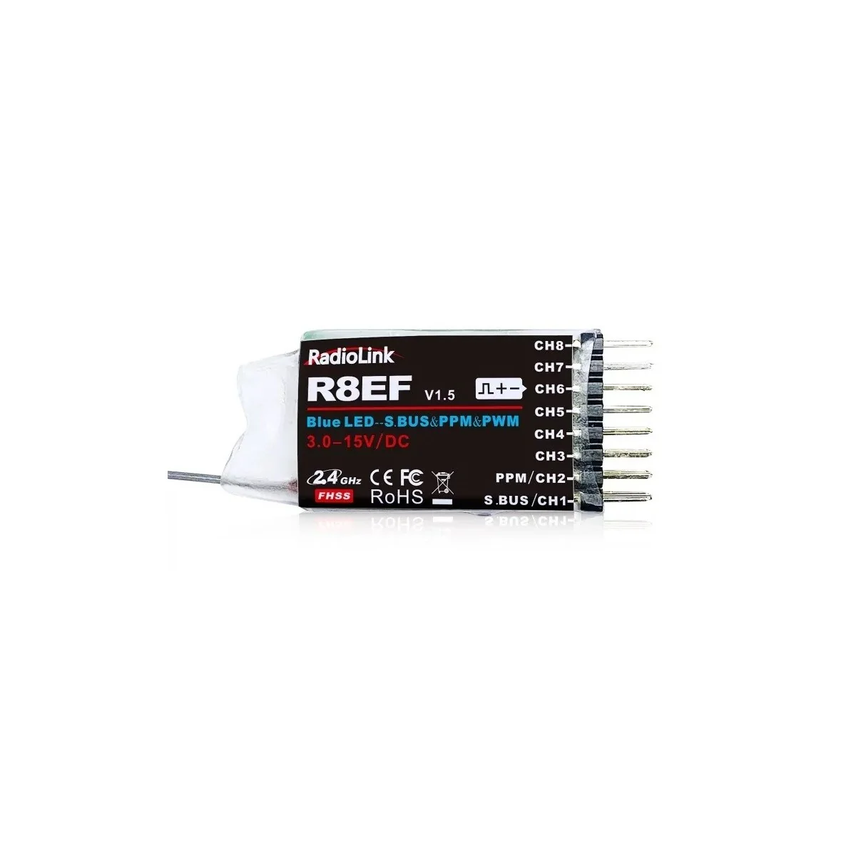 Récepteur 8 voies R8EF RadioLink RadioLink RDL-0-R8EF - 1