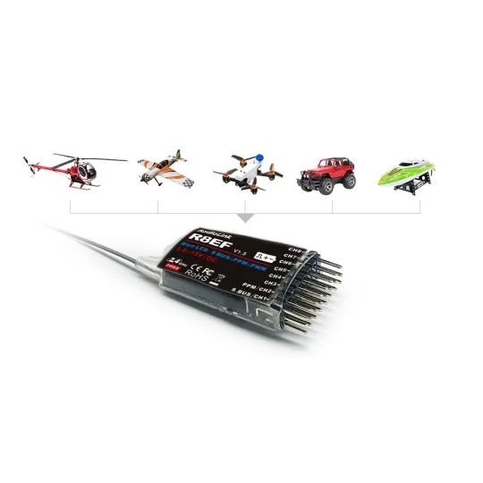 RDL-0-R8EF-Récepteur 8 voies R8EF RadioLink - RDL-0-R8EF