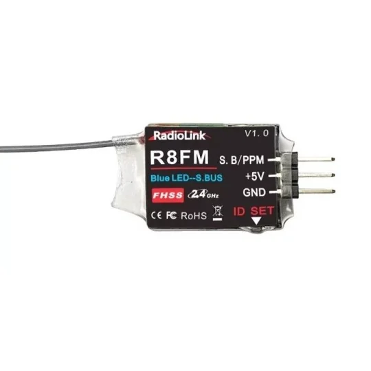 RDL-0-R8FM-8-way R8FM SBUS/PPM RadioLink signal receiver - RDL-0-R8FM