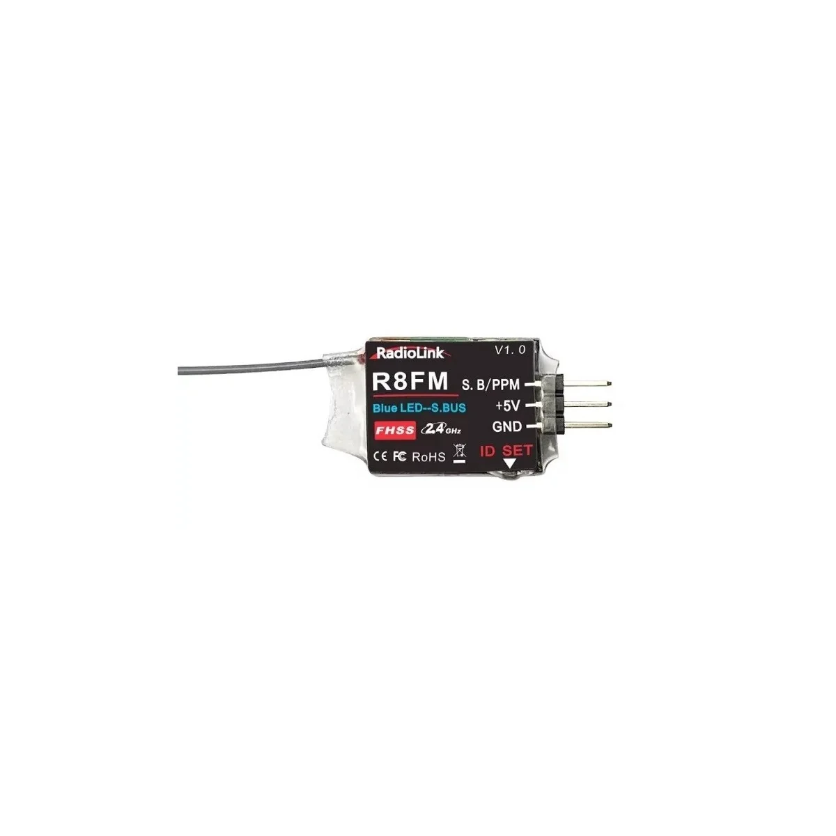 Récepteur 8 voies R8FM signal SBUS/PPM RadioLink RadioLink RDL-0-R8FM - 1