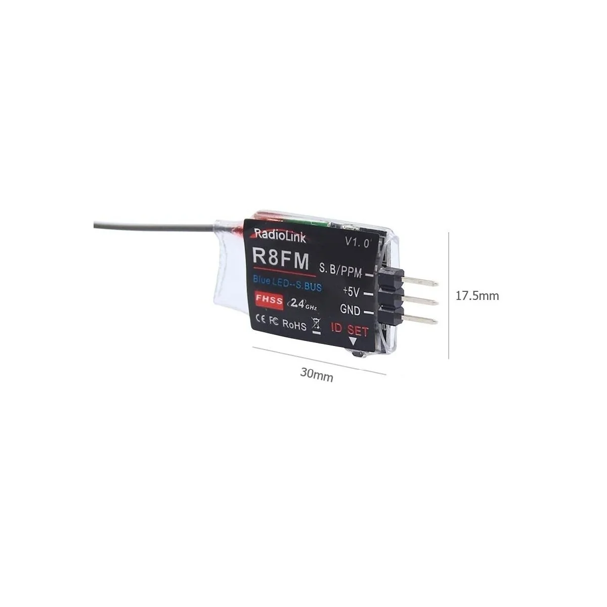 8-way R8FM SBUS/PPM RadioLink signal receiver RadioLink RDL-0-R8FM - 3