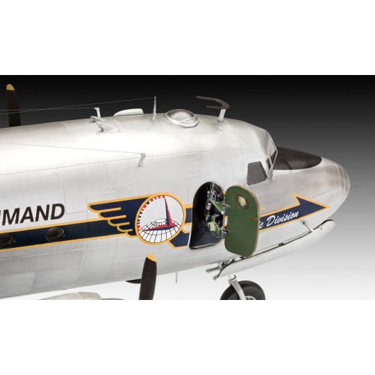 05652-Coffret 75e anniv. Pont aérien Berlin - C-54 D Skymaster 1/72 + peintures Revell
