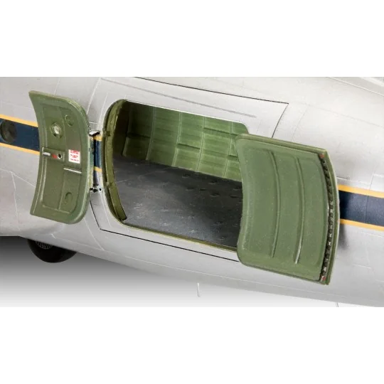 05652-Coffret 75e anniv. Pont aérien Berlin - C-54 D Skymaster 1/72 + peintures Revell - 05652