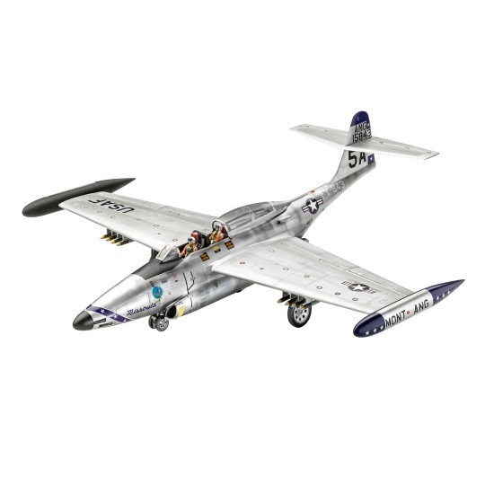 05650-Coffret 75e anniv. Northrop F-89 Scorpion 1/48 + peintures Revell