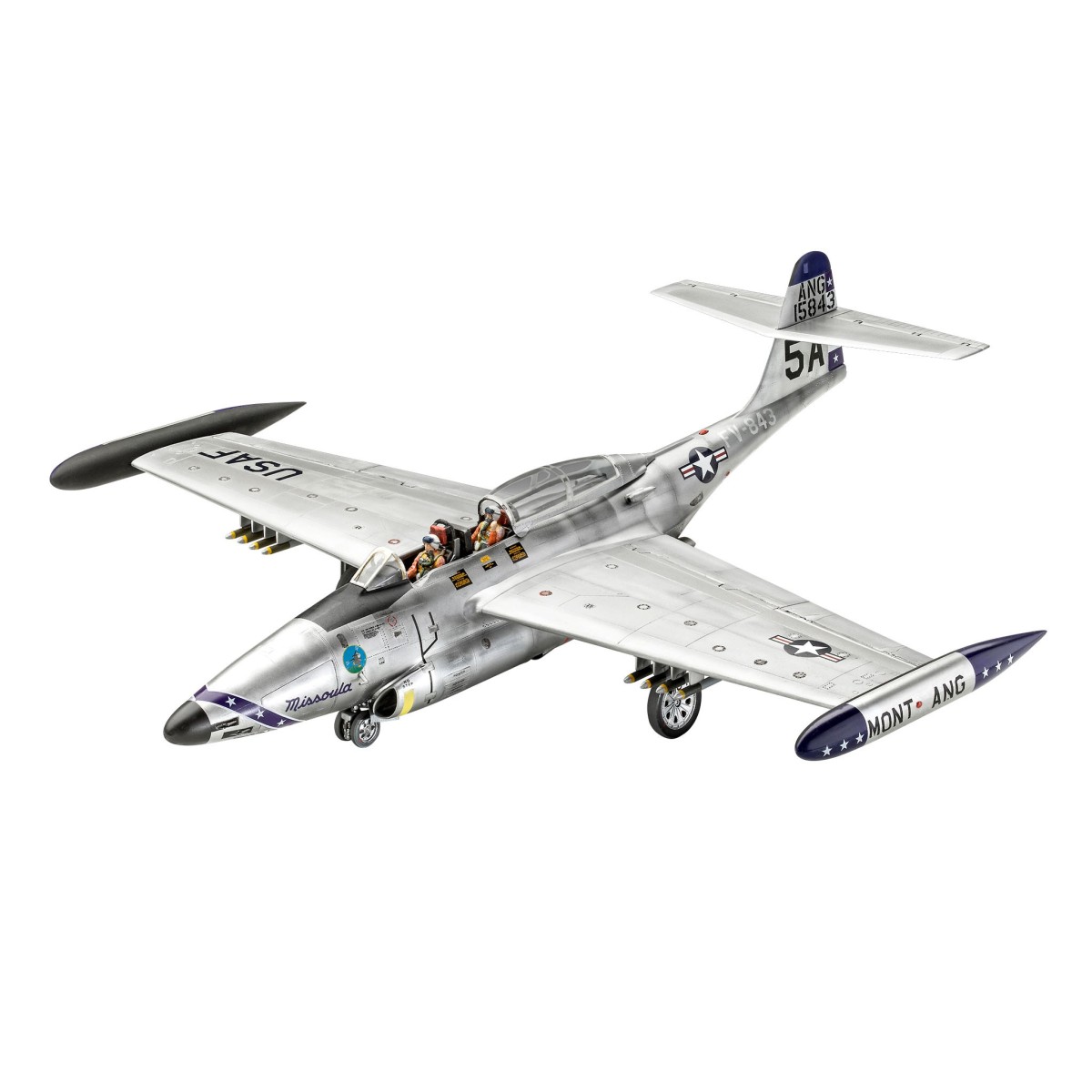 Coffret 75e anniv. Northrop F-89 Scorpion 1/48 + peintures Revell Revell 05650 - 3
