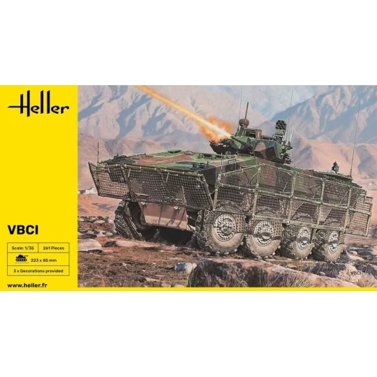Véhicule VBCI 1/35 Heller Heller HEL-81147 - 2 HEL-81147-Véhicule VBCI 1/35 Heller - HEL-81147