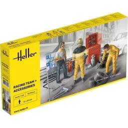 Personnages Racing Team 1/24 Heller Heller HEL-82750 - 1