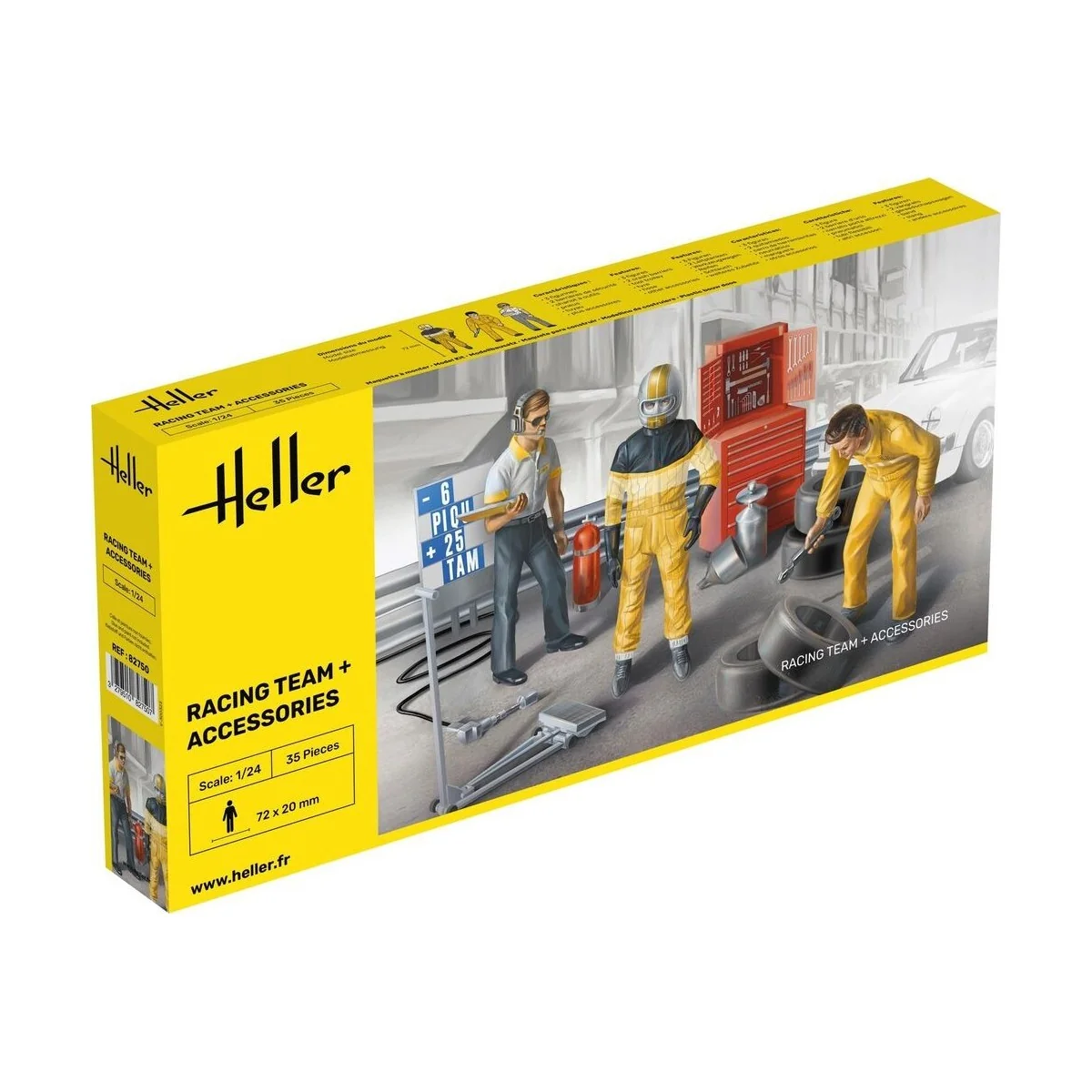 Personnages Racing Team 1/24 Heller Heller HEL-82750 - 1