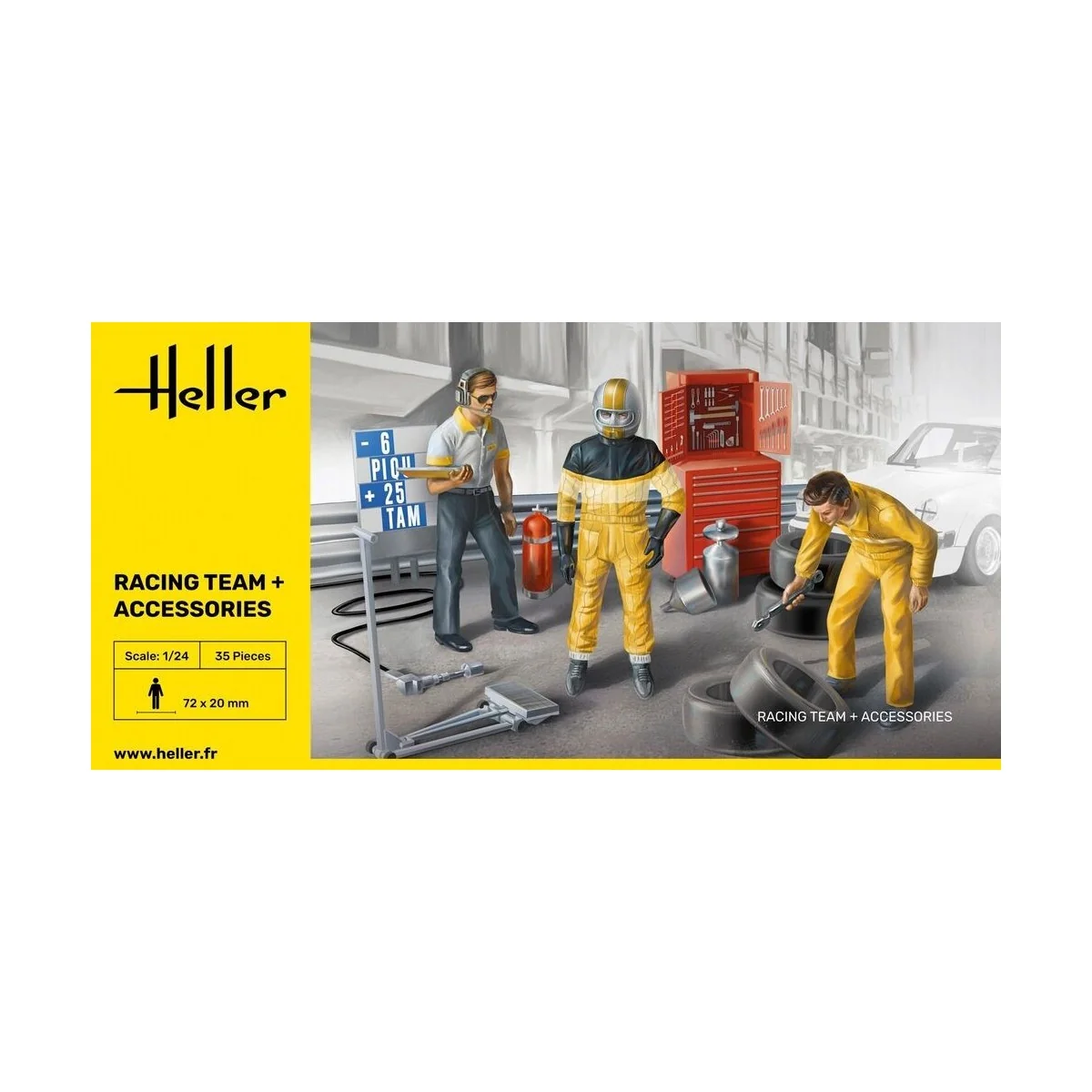 Personnages Racing Team 1/24 Heller Heller HEL-82750 - 2