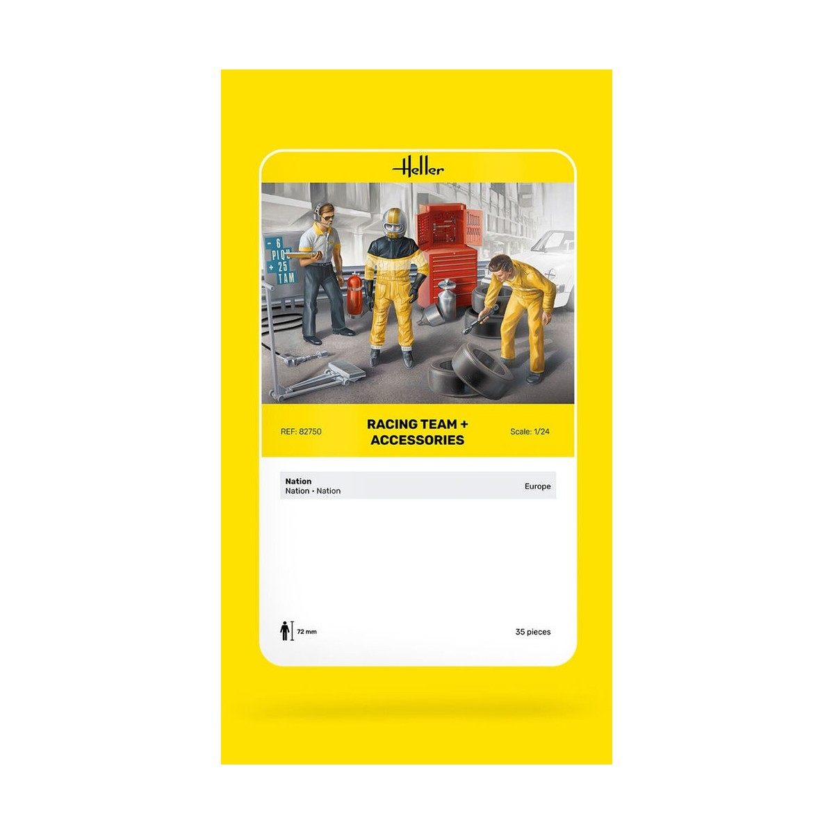 Characters Racing Team 1/24 Heller Heller HEL-82750 - 4