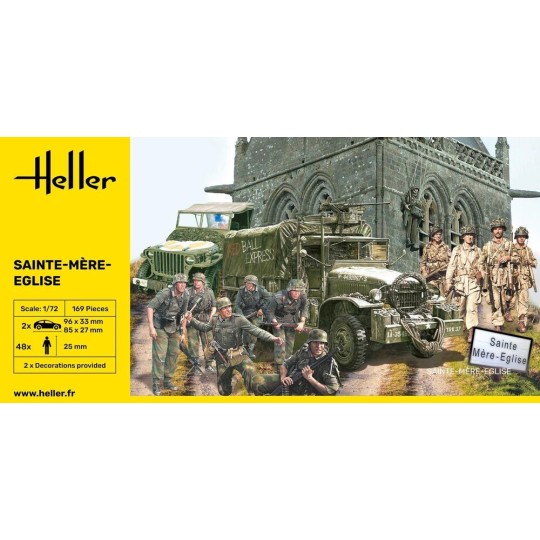 HEL-50327-Sainte Mère Eglise 1/72 Heller