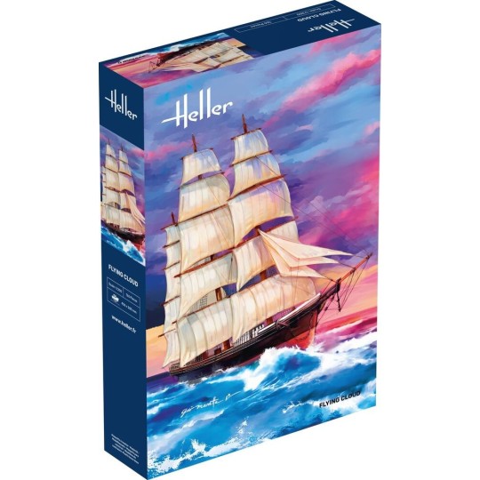 HEL-80830-Boat Flying Cloud 1/200 Heller