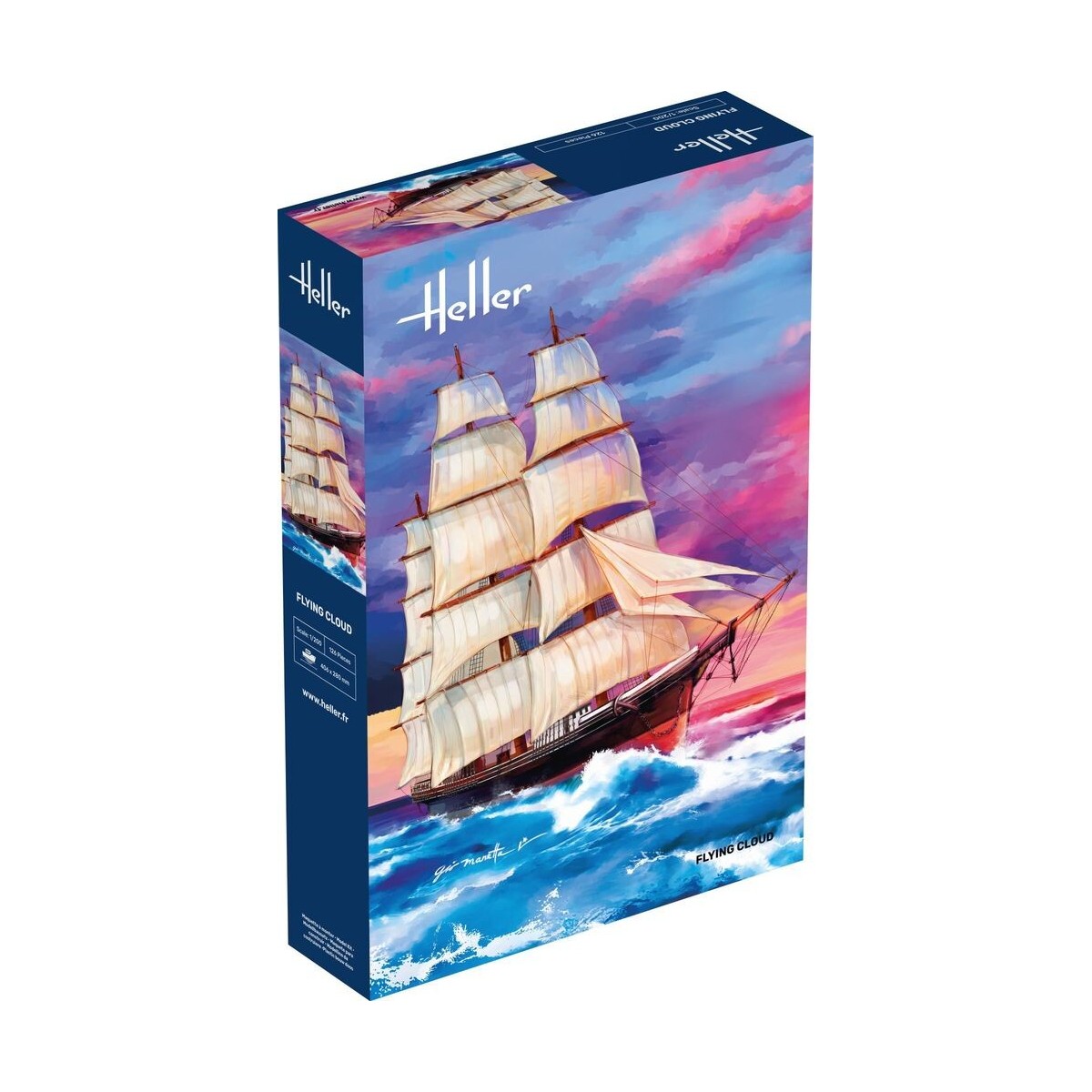 Bateau Flying Cloud 1/200 Heller Heller HEL-80830 - 1