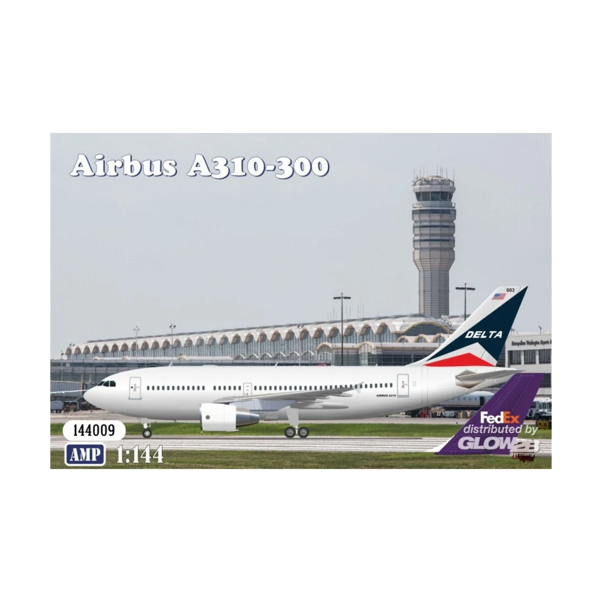 Airbus A310-300 Pratt & Whitney "Delta Air Lines & FedEx" 1/144 AMP 144009 - 1