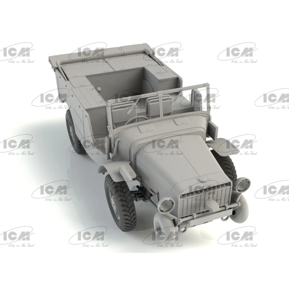 German military vehicle Laffly (f) typ V15T 1/35 ICM 35573 - 3 German military vehicle Laffly (f) typ V15T 1/35 ICM 35573 - 3