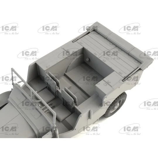 ICM-35573-German military vehicle Laffly (f) typ V15T 1/35 ICM - 35573