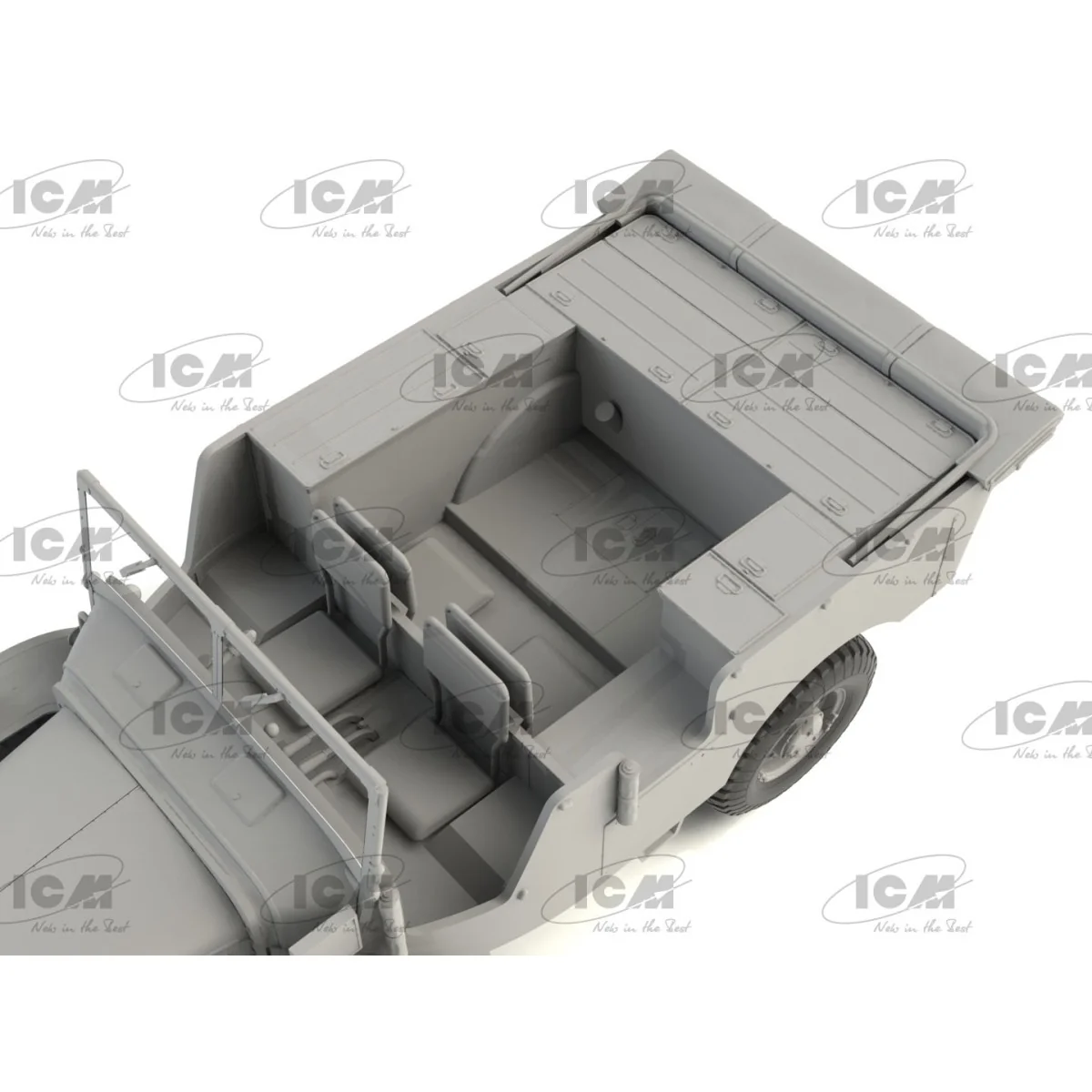 Véhicule militaire allemand Laffly (f) typ V15T 1/35 ICM 35573 - 5 Véhicule militaire allemand Laffly (f) typ V15T 1/35 ICM 35573 - 5