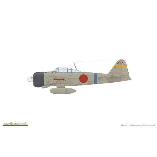 82211-Avion A6M2 Zero Type 11 1/48 Eduard