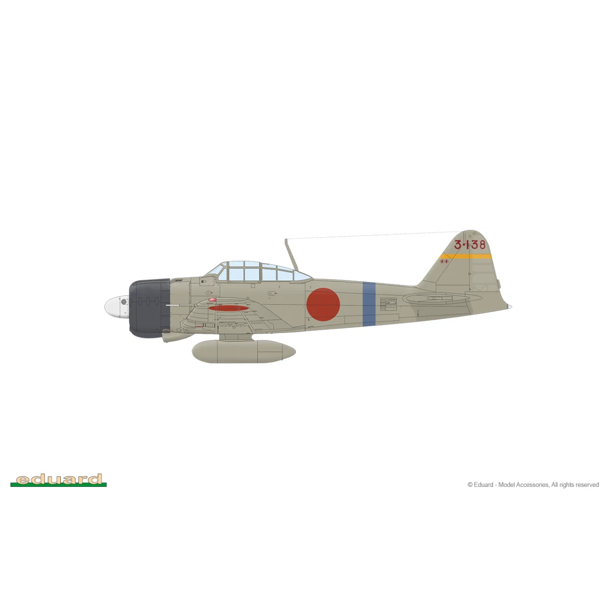 Aircraft A6M2 Zero Type 11 1/48 Eduard  82211 - 5