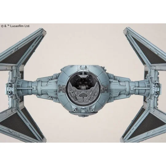 01212-TIE Interceptor Star Wars 1/72 Revell Bandai